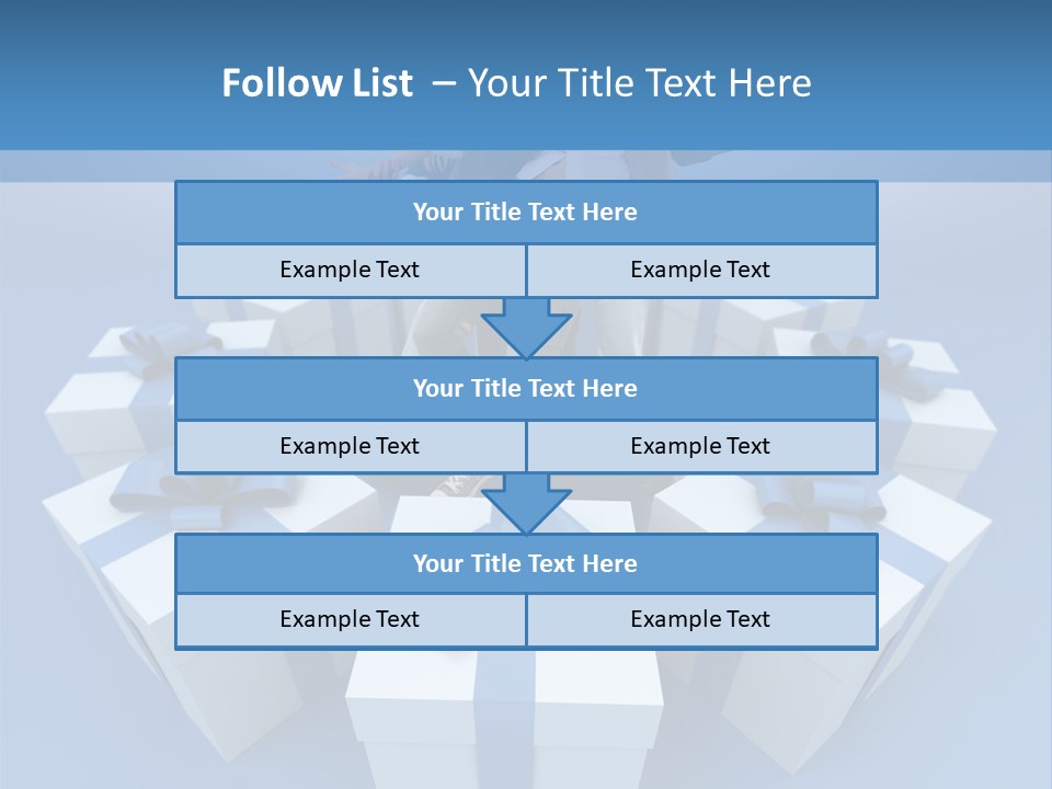 Gift Jeans Beautiful PowerPoint Template