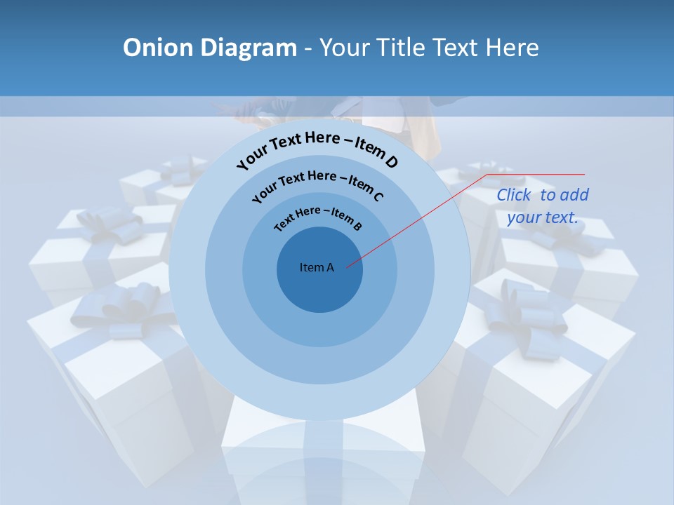 Gift Jeans Beautiful PowerPoint Template