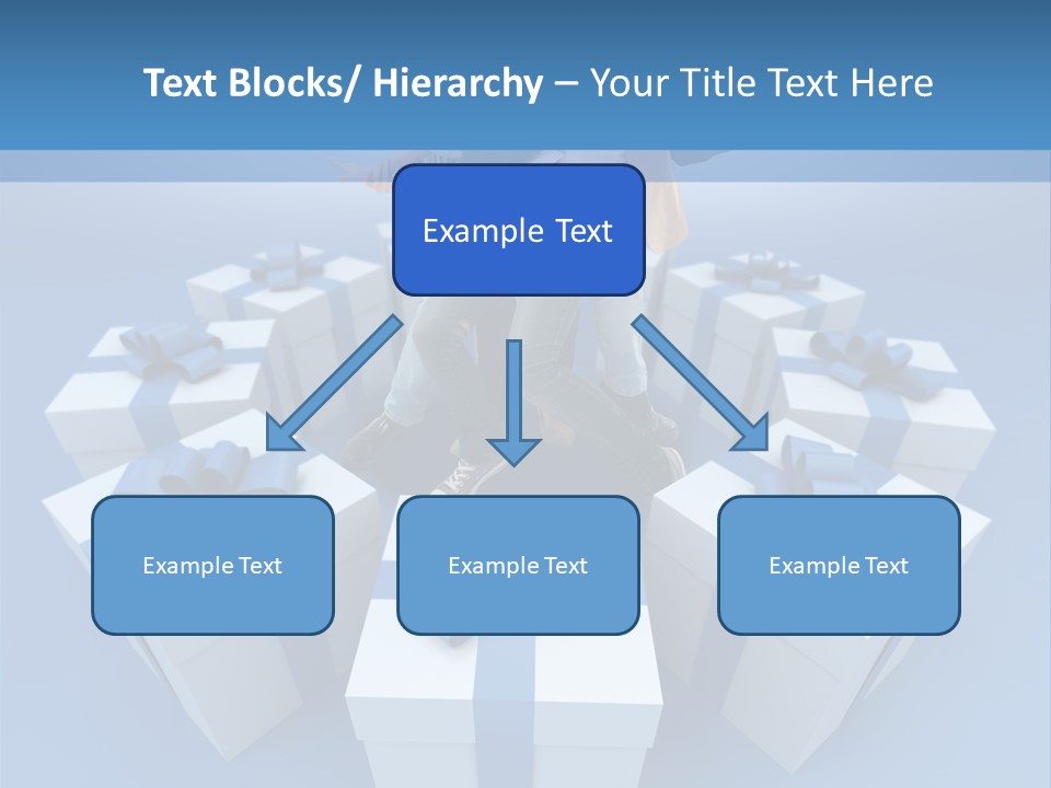 Gift Jeans Beautiful PowerPoint Template