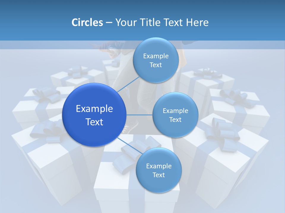 Gift Jeans Beautiful PowerPoint Template