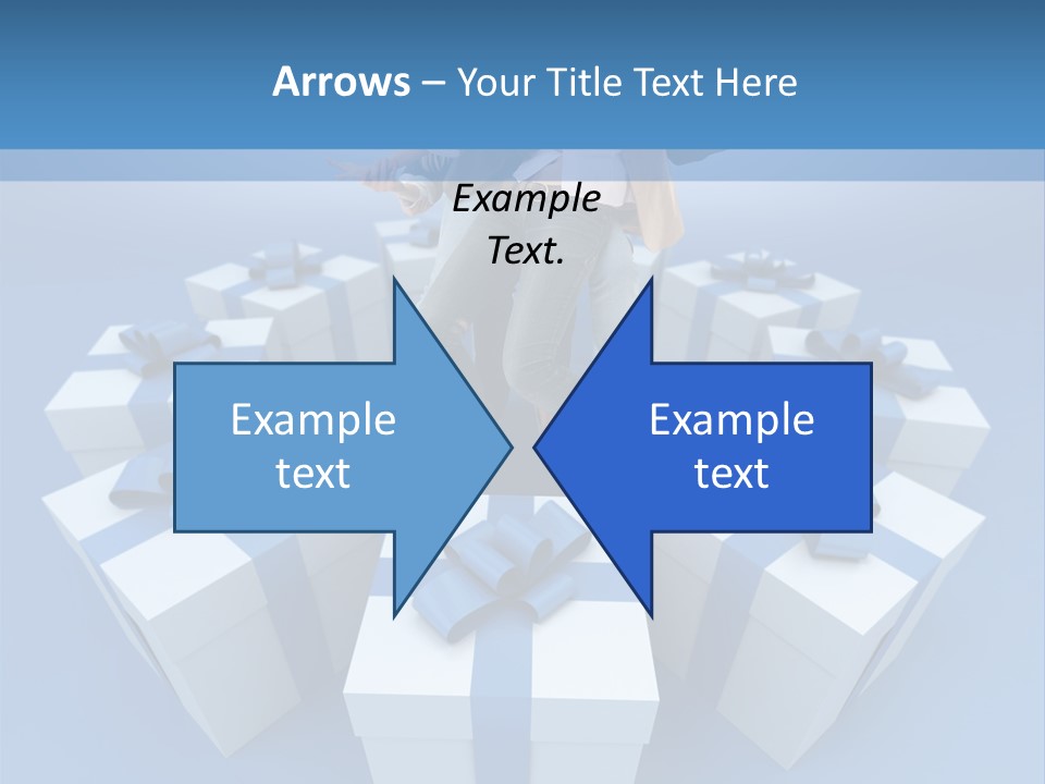 Gift Jeans Beautiful PowerPoint Template