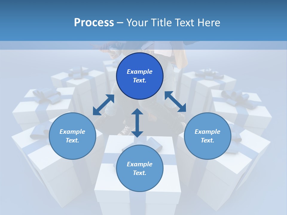 Gift Jeans Beautiful PowerPoint Template