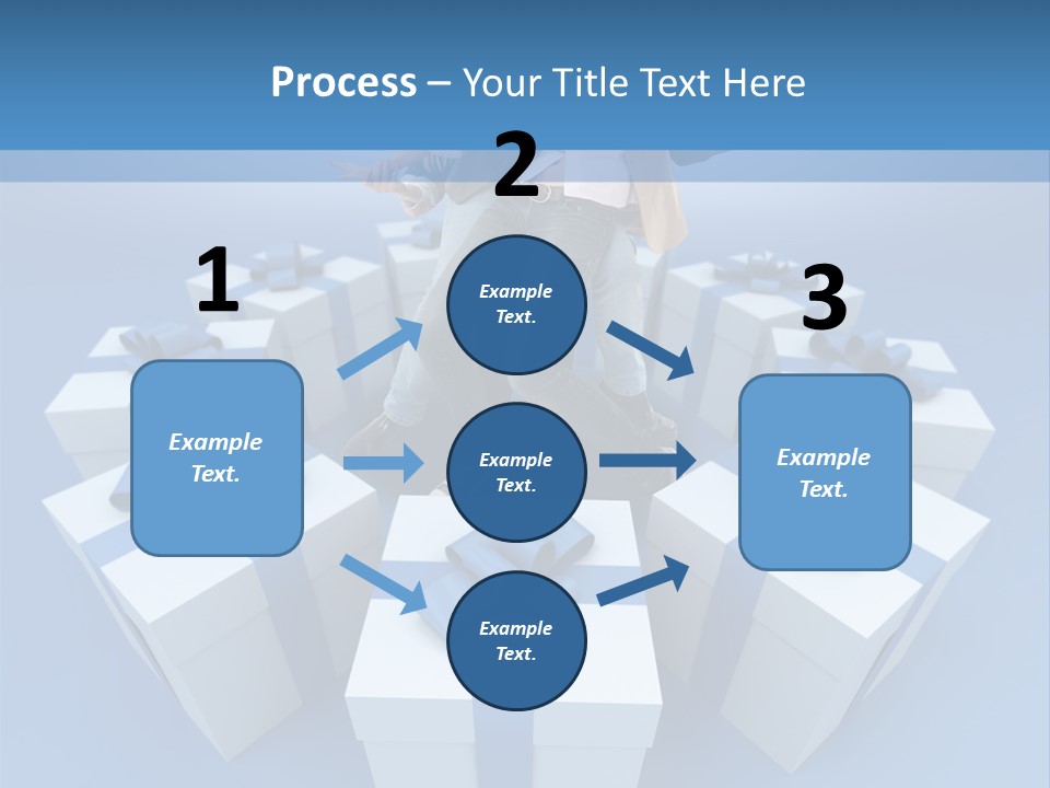 Gift Jeans Beautiful PowerPoint Template