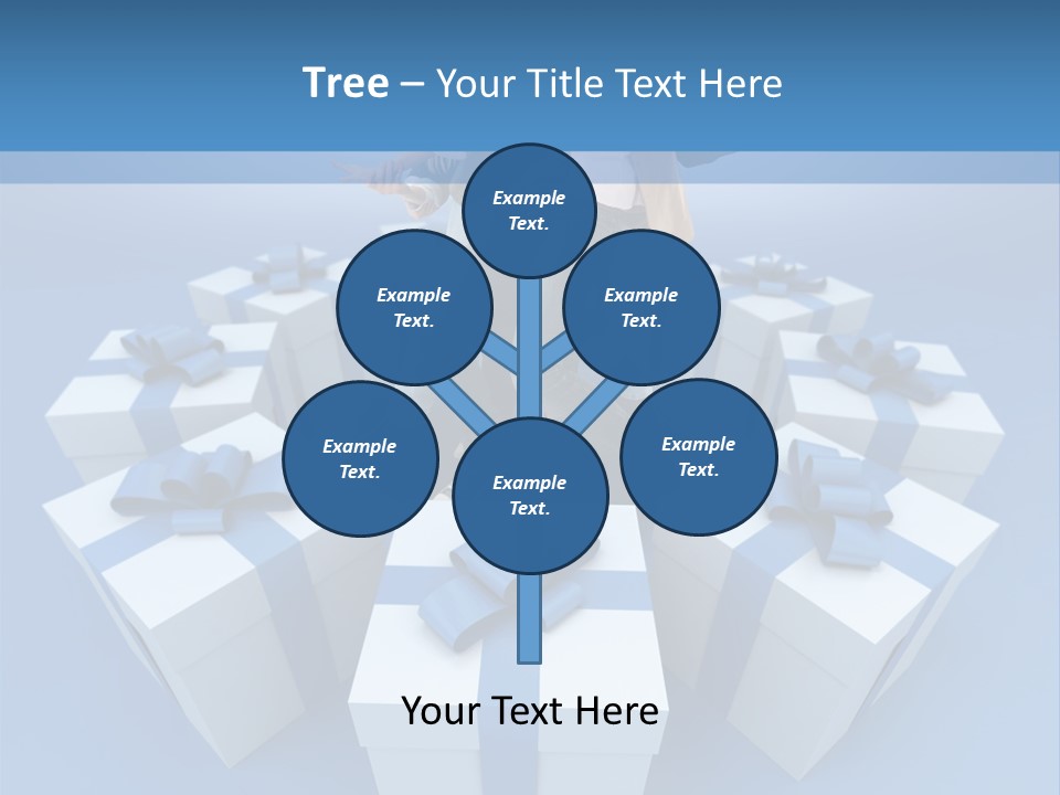 Gift Jeans Beautiful PowerPoint Template