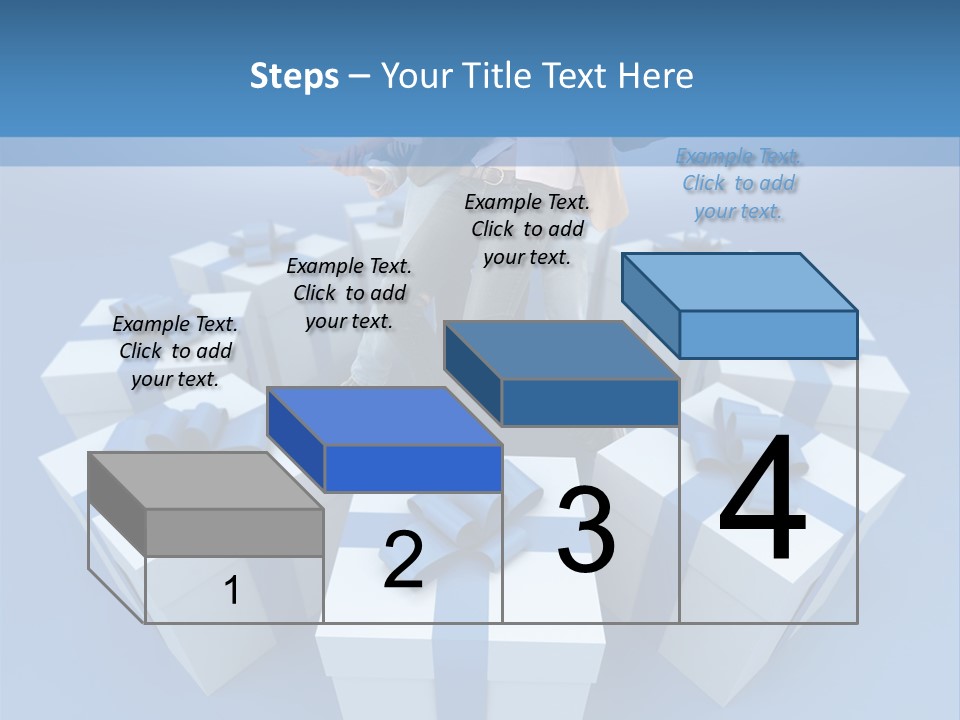 Gift Jeans Beautiful PowerPoint Template