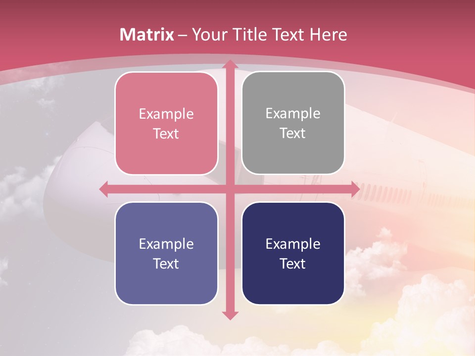 Jet England Charter PowerPoint Template