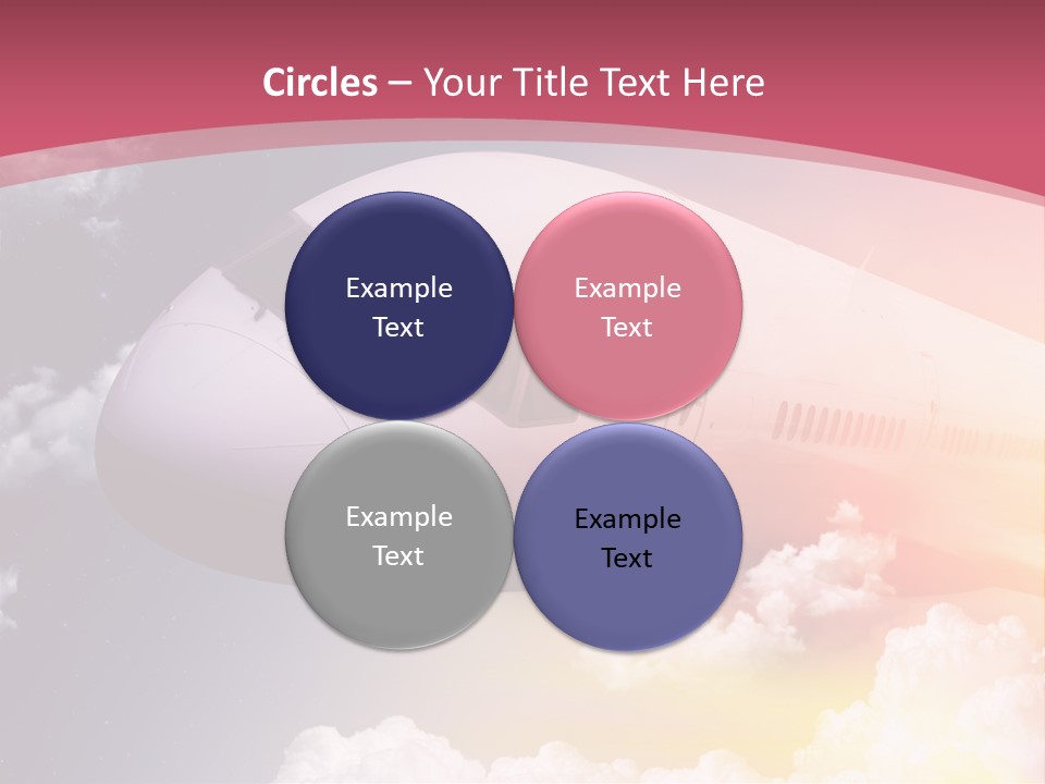 Jet England Charter PowerPoint Template