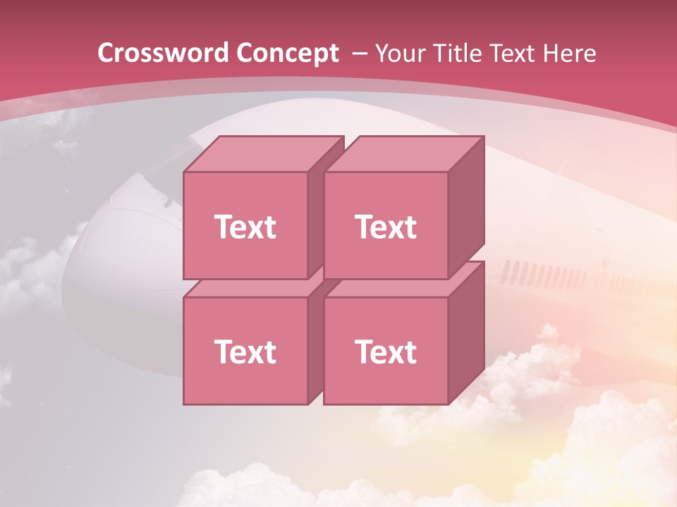 Jet England Charter PowerPoint Template