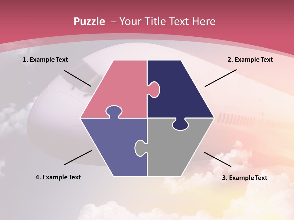 Jet England Charter PowerPoint Template