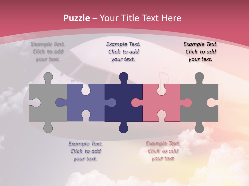 Jet England Charter PowerPoint Template