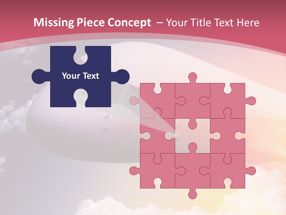 Jet England Charter PowerPoint Template