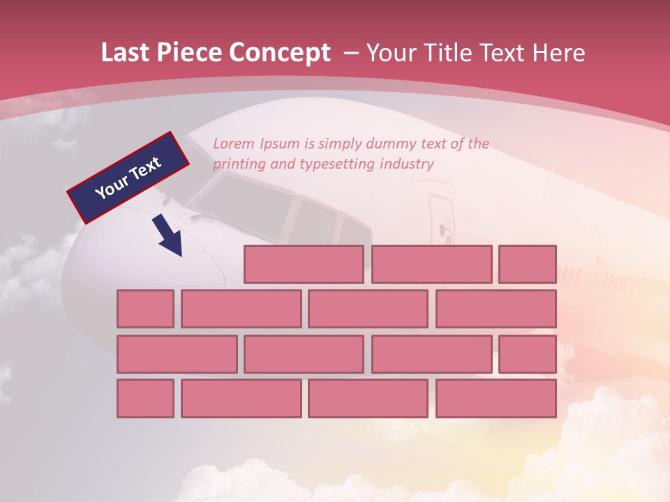 Jet England Charter PowerPoint Template