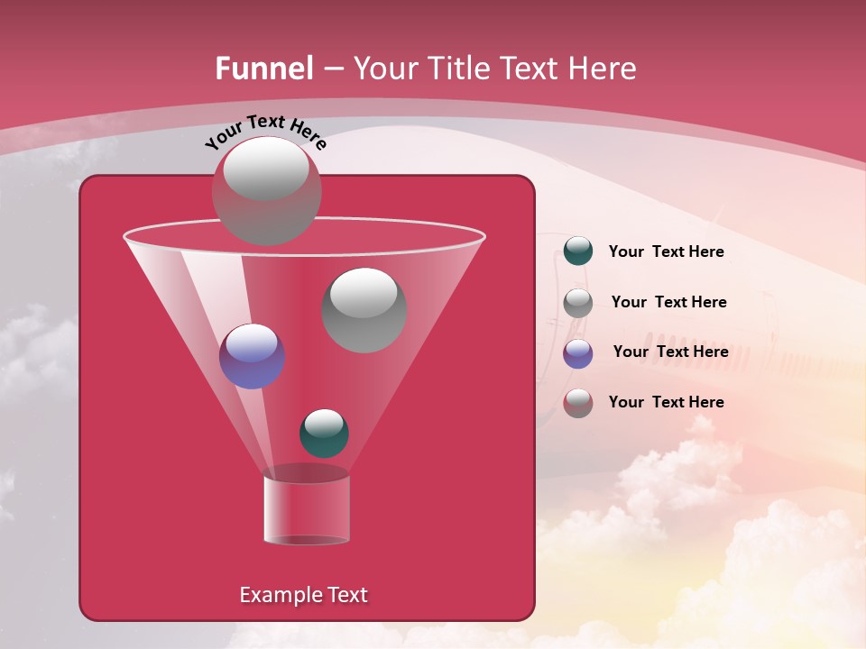 Jet England Charter PowerPoint Template