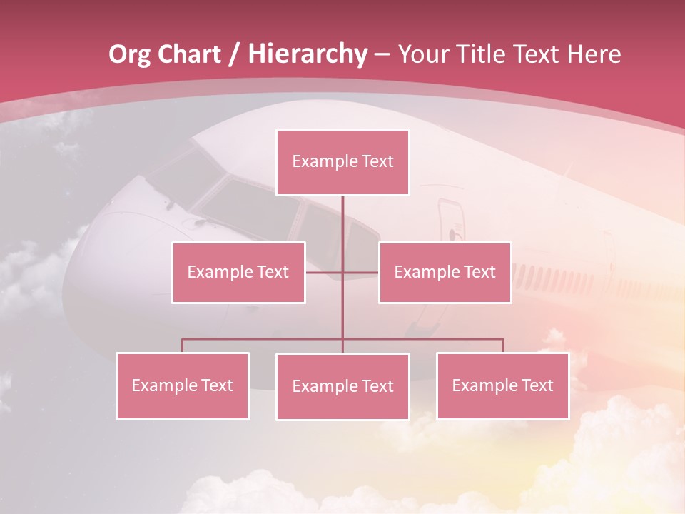 Jet England Charter PowerPoint Template