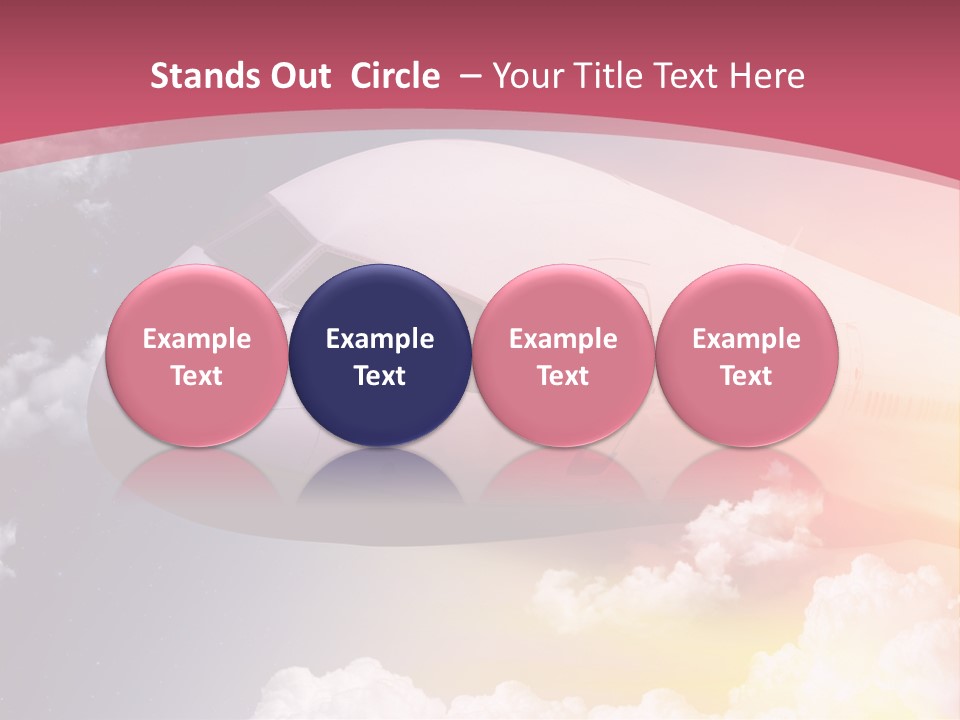 Jet England Charter PowerPoint Template