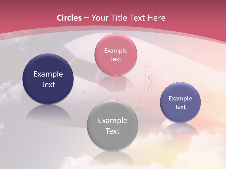 Jet England Charter PowerPoint Template