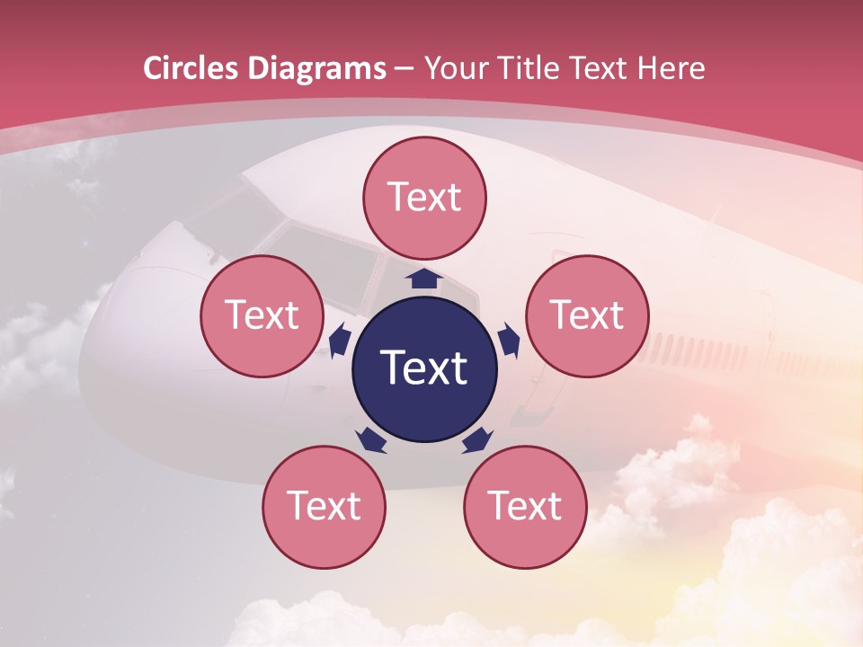Jet England Charter PowerPoint Template