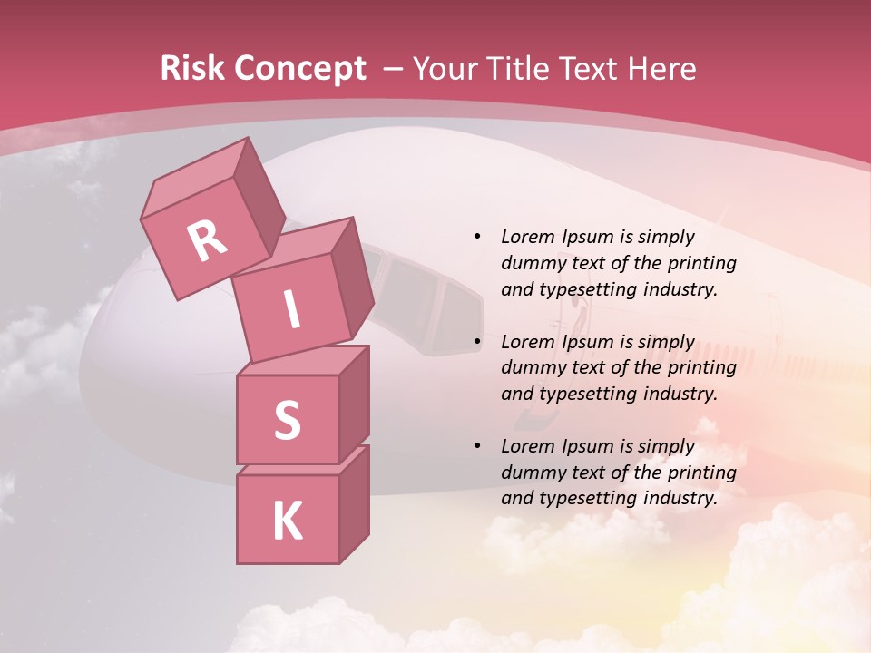 Jet England Charter PowerPoint Template