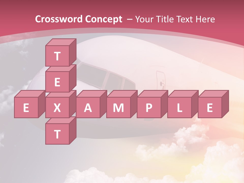 Jet England Charter PowerPoint Template