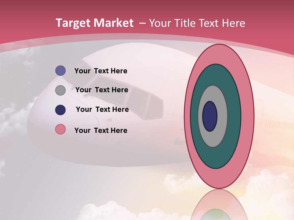 Jet England Charter PowerPoint Template