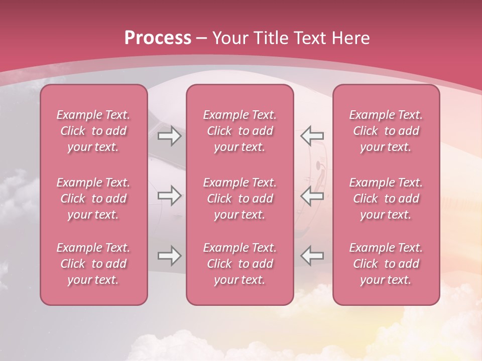 Jet England Charter PowerPoint Template