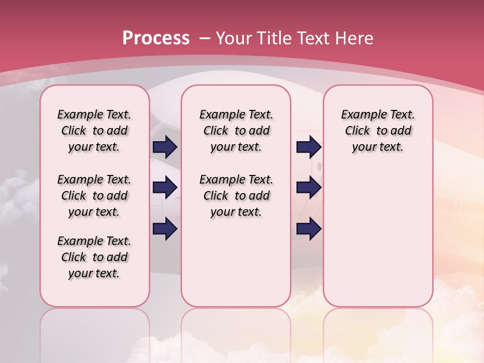Jet England Charter PowerPoint Template