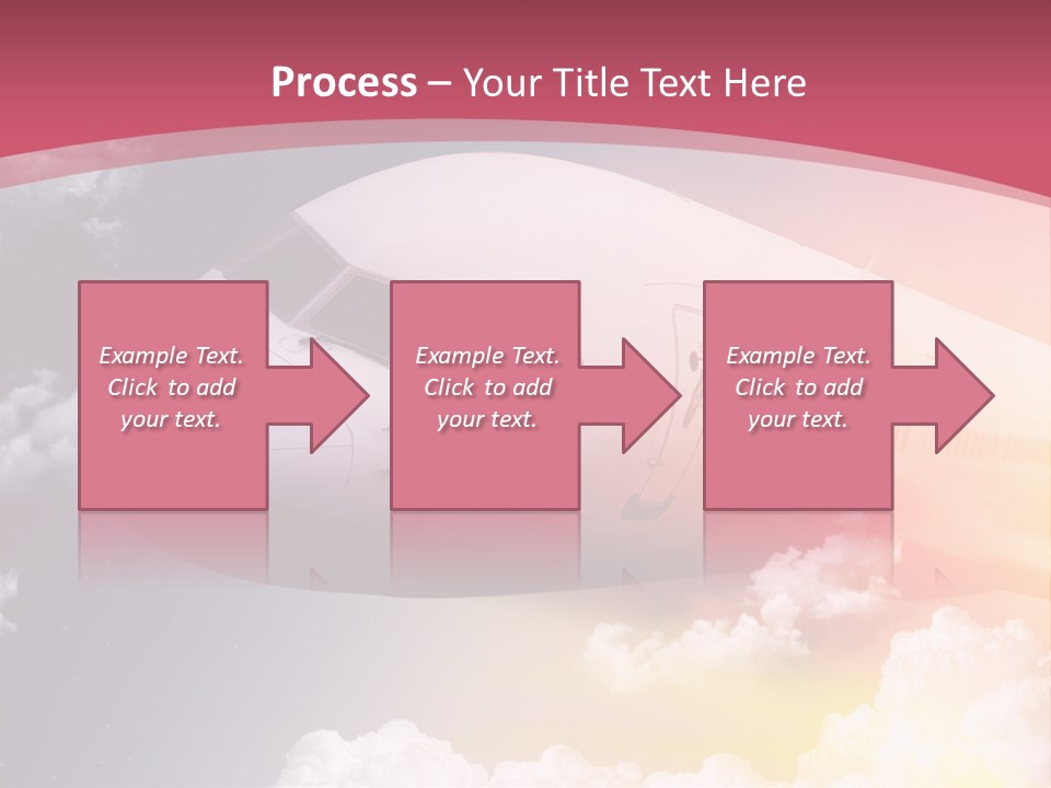 Jet England Charter PowerPoint Template