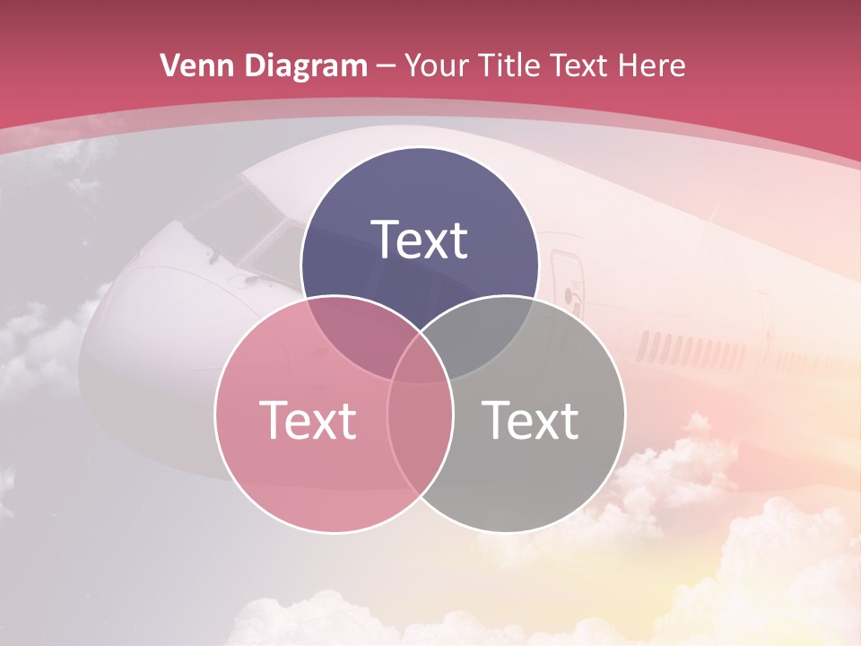 Jet England Charter PowerPoint Template