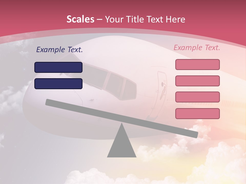 Jet England Charter PowerPoint Template