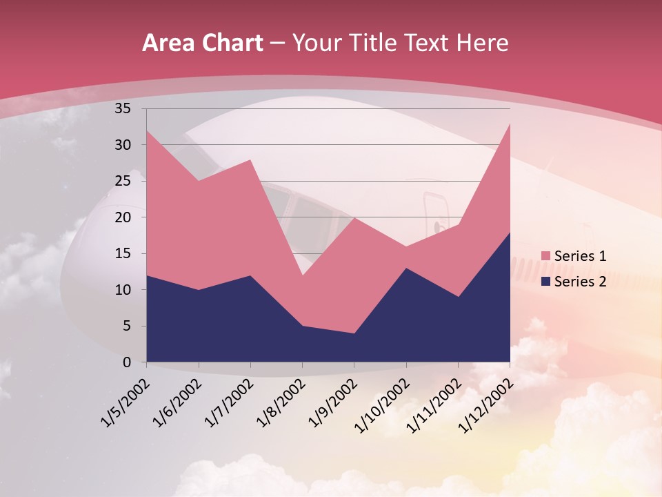 Jet England Charter PowerPoint Template