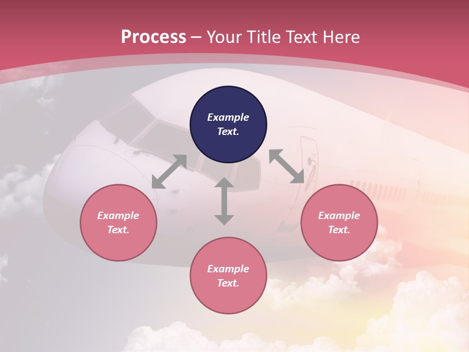 Jet England Charter PowerPoint Template