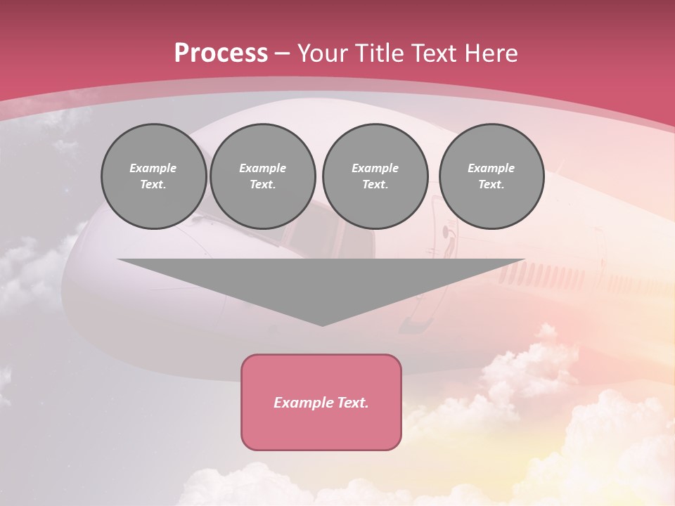 Jet England Charter PowerPoint Template