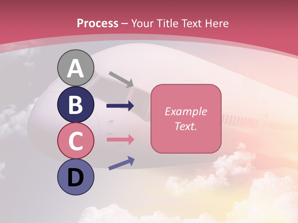 Jet England Charter PowerPoint Template