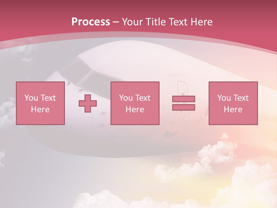 Jet England Charter PowerPoint Template