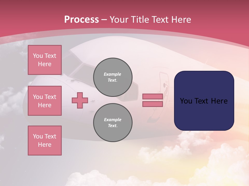 Jet England Charter PowerPoint Template