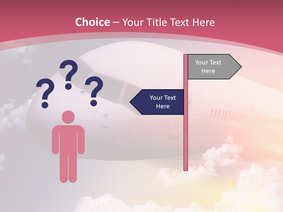 Jet England Charter PowerPoint Template