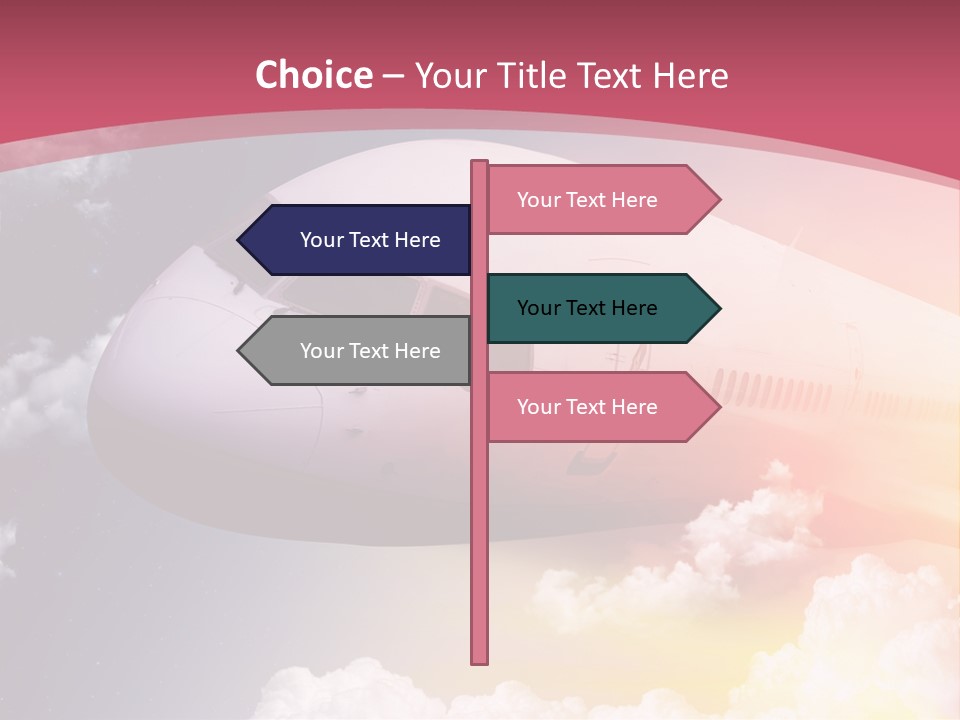 Jet England Charter PowerPoint Template