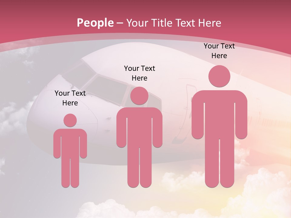 Jet England Charter PowerPoint Template