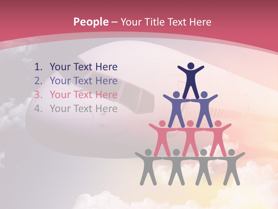 Jet England Charter PowerPoint Template