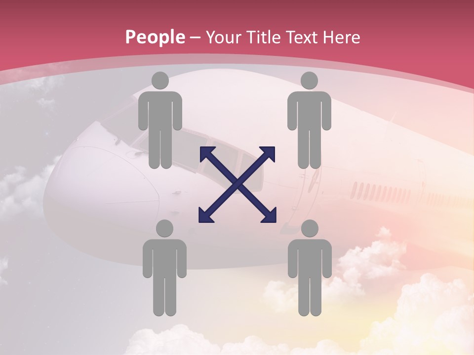 Jet England Charter PowerPoint Template