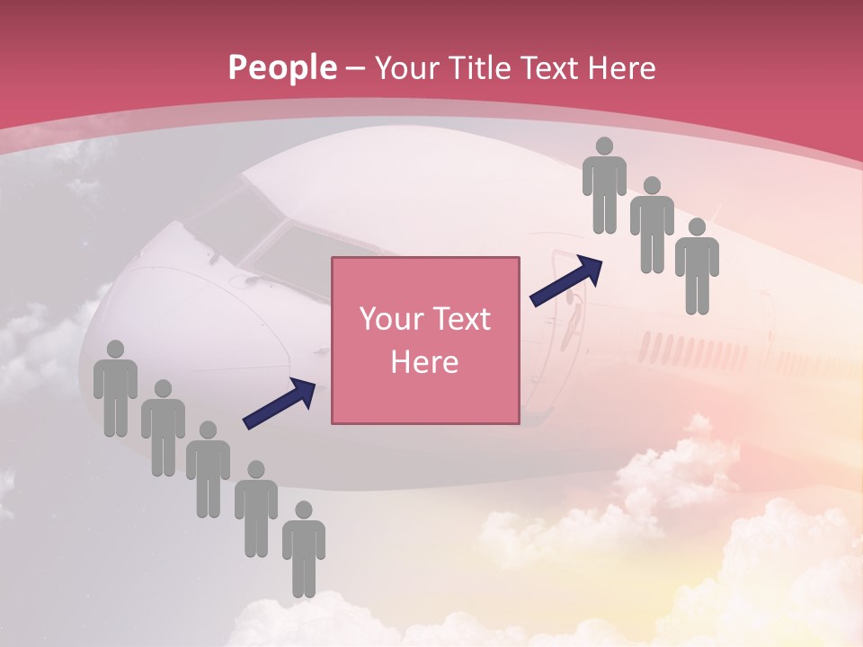 Jet England Charter PowerPoint Template