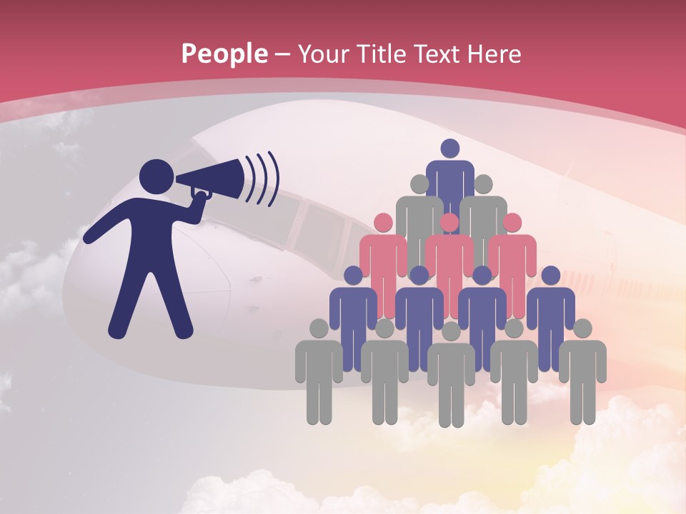 Jet England Charter PowerPoint Template