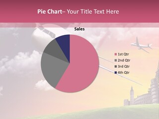 Aircraft Land Night PowerPoint Template