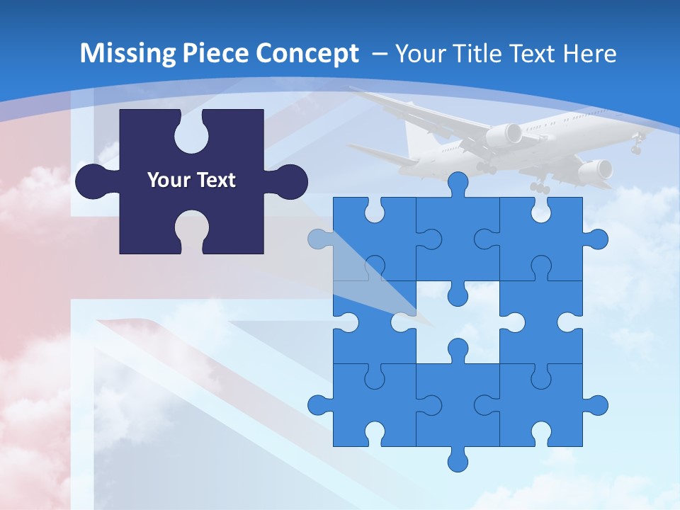 Departure Country Clouds PowerPoint Template