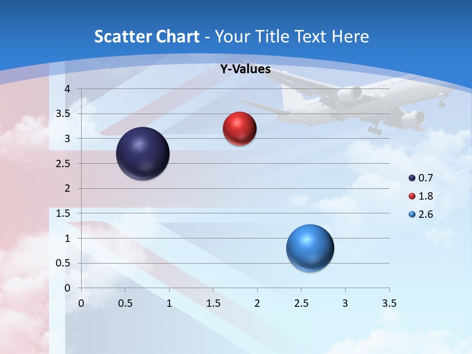 Departure Country Clouds PowerPoint Template