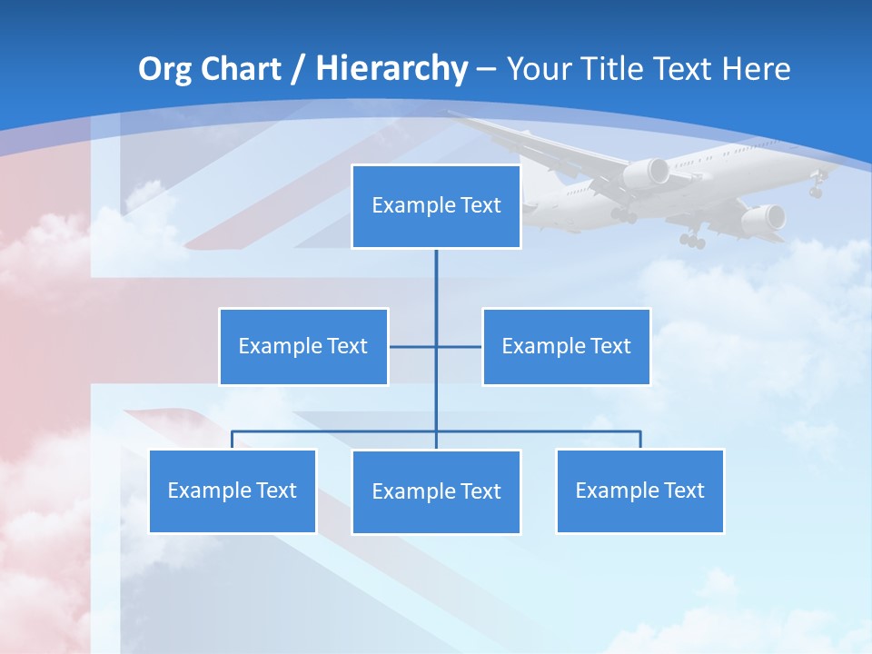 Departure Country Clouds PowerPoint Template