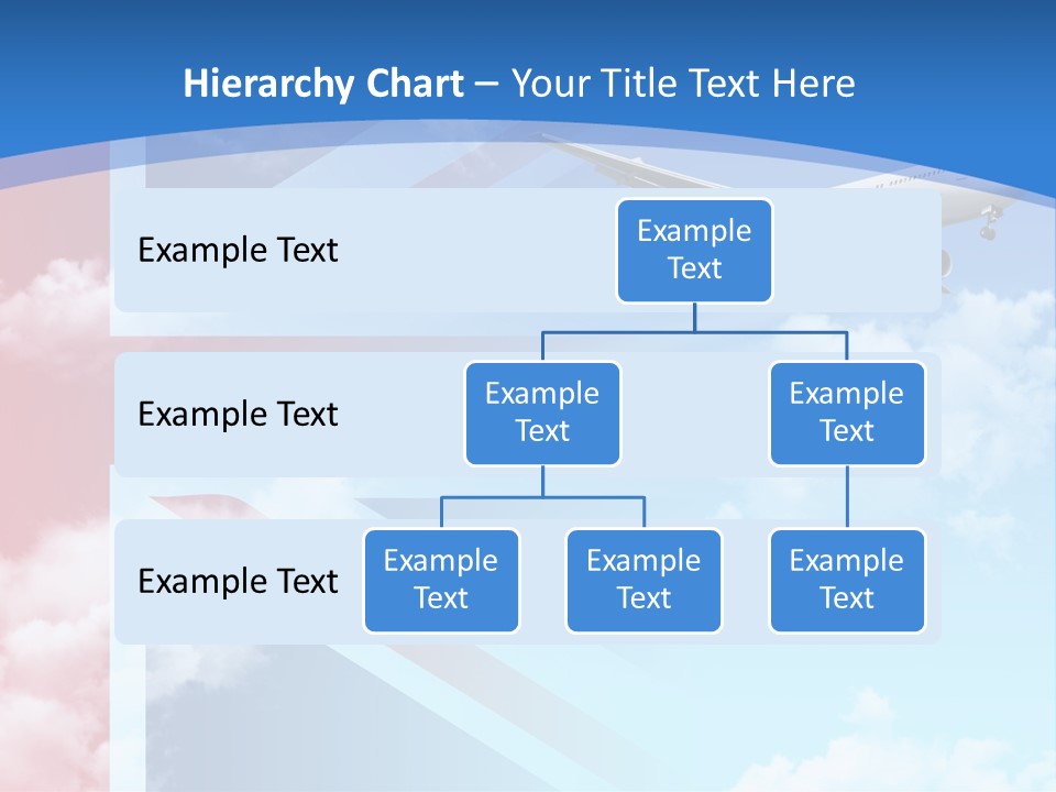 Departure Country Clouds PowerPoint Template