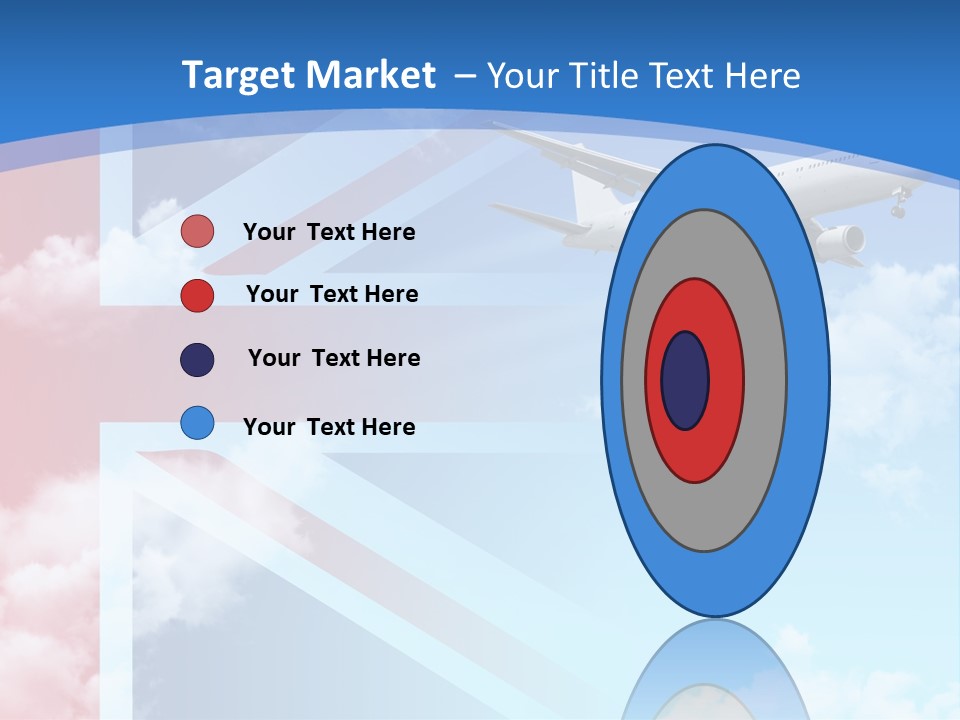 Departure Country Clouds PowerPoint Template