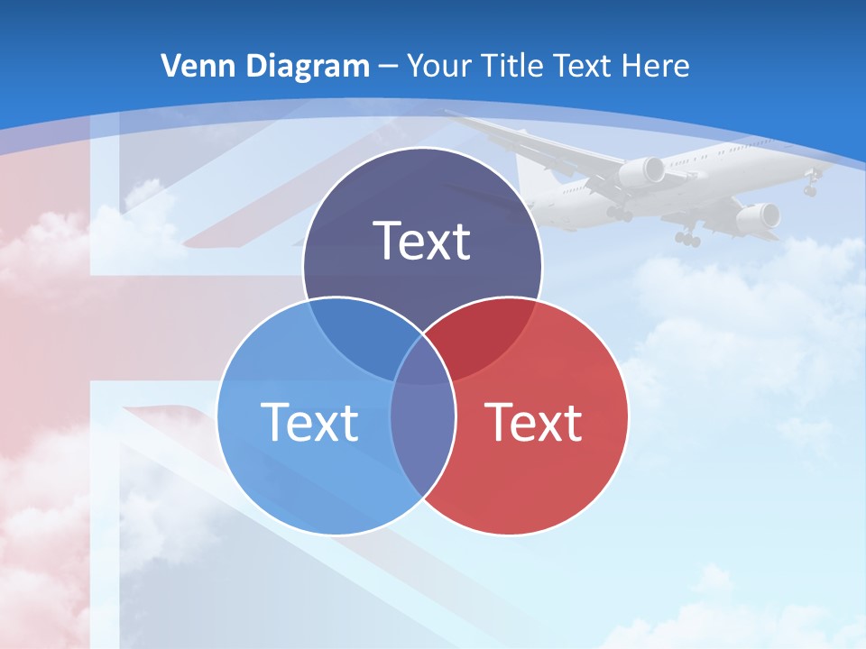 Departure Country Clouds PowerPoint Template