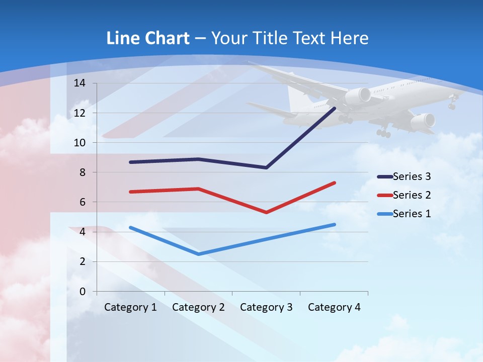 Departure Country Clouds PowerPoint Template